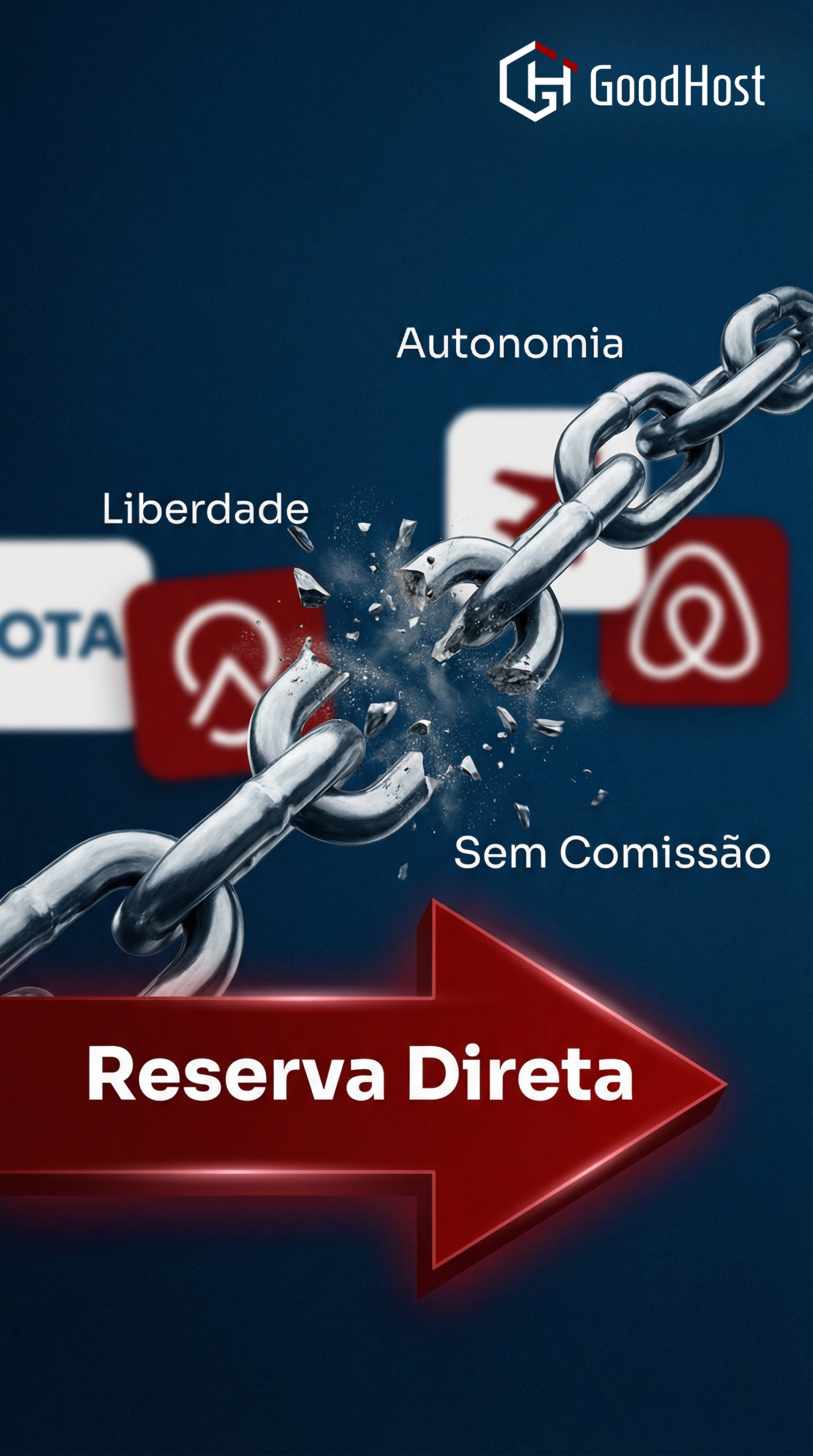 Independência de plataformas como Booking e Airbnb